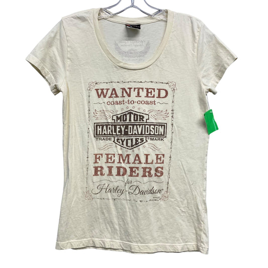Top Ss Basic By Harley Davidson In Cream, Size:M