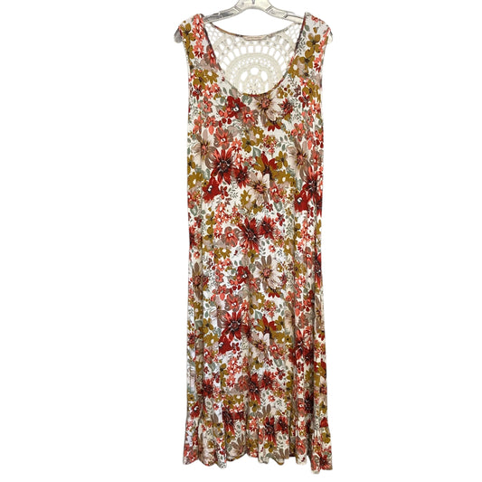 Dress Casual Maxi By Soft Surroundings In Floral Print, Size:Xl