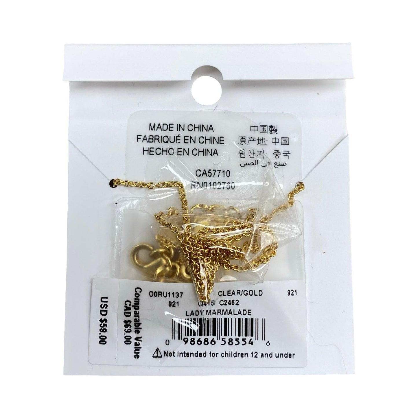 Necklace Designer By Kate Spade In Multi