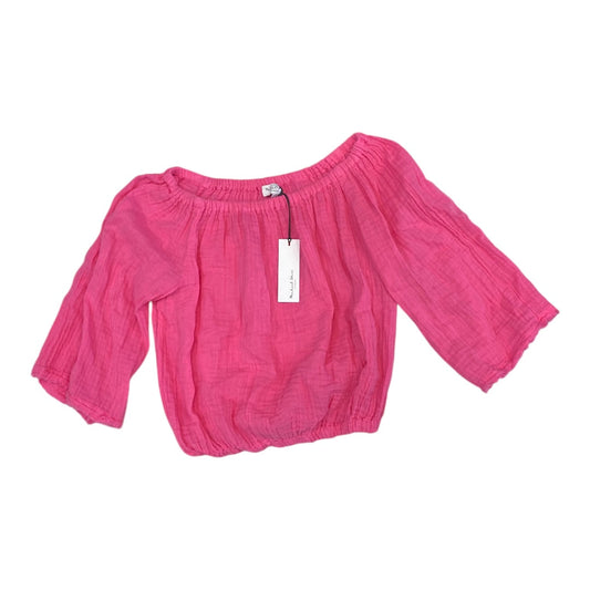 Top Ls By Michael Stars In Pink, Size:Xs