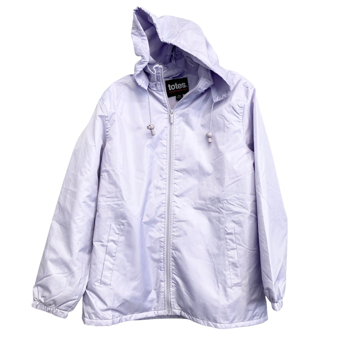 Jacket Windbreaker By Totes In Purple, Size:M