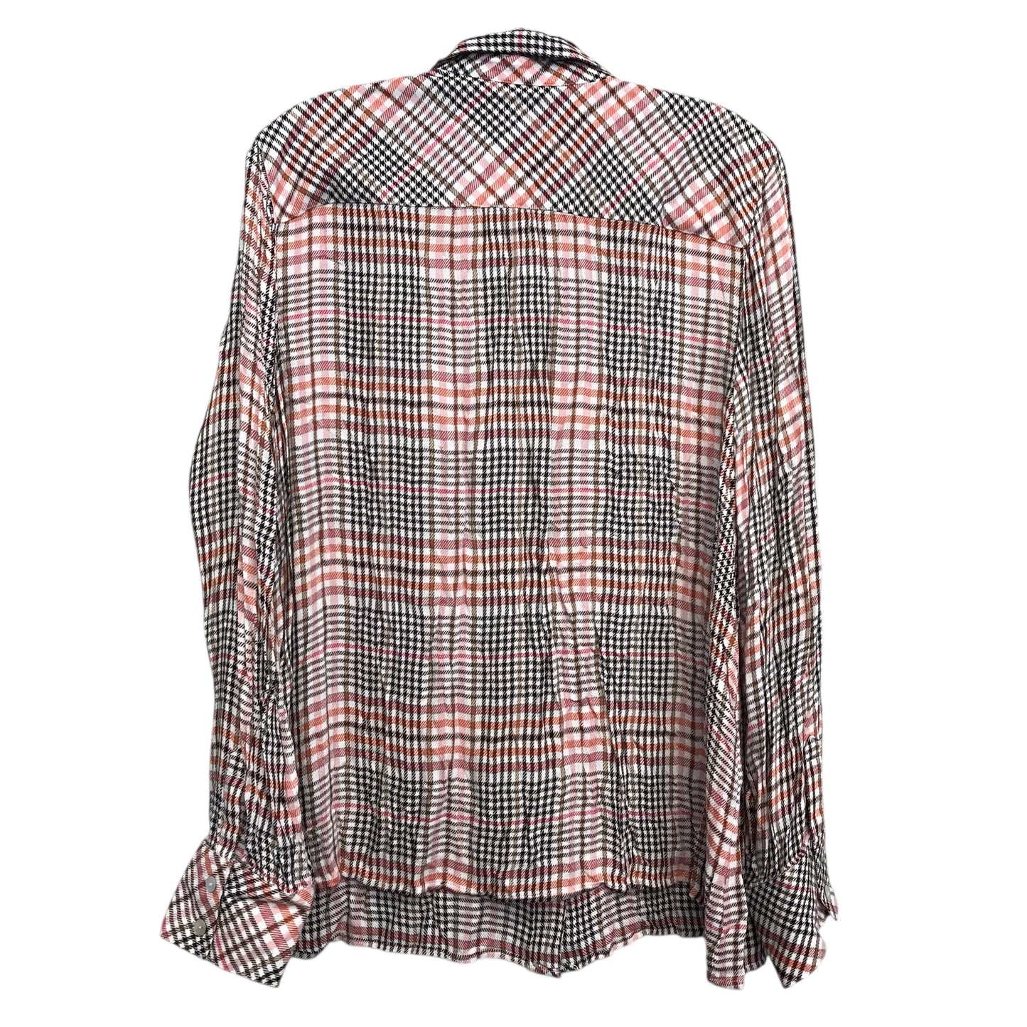 Top Ls By J. Jill In Plaid Pattern, Size:L