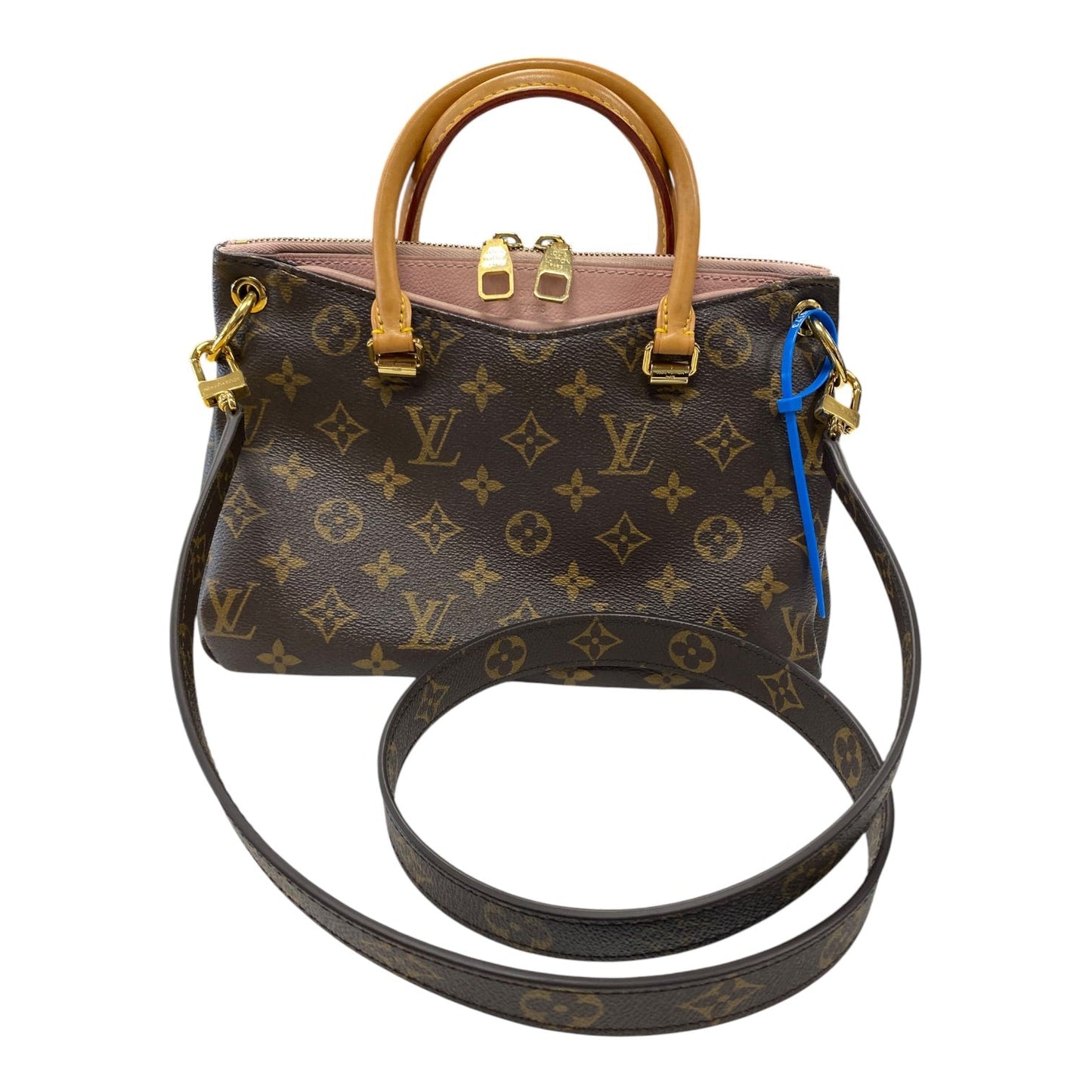 Handbag Luxury Designer By Louis Vuitton In Pink, Size:Small