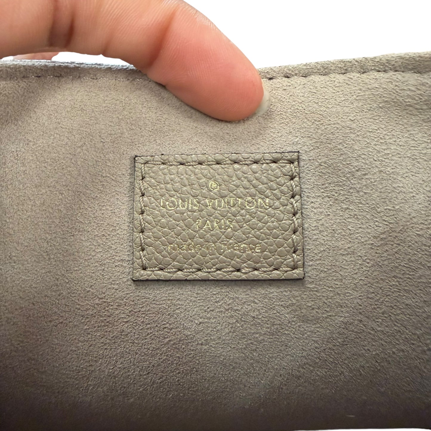 Backpack Luxury Designer By Louis Vuitton, Size: Small