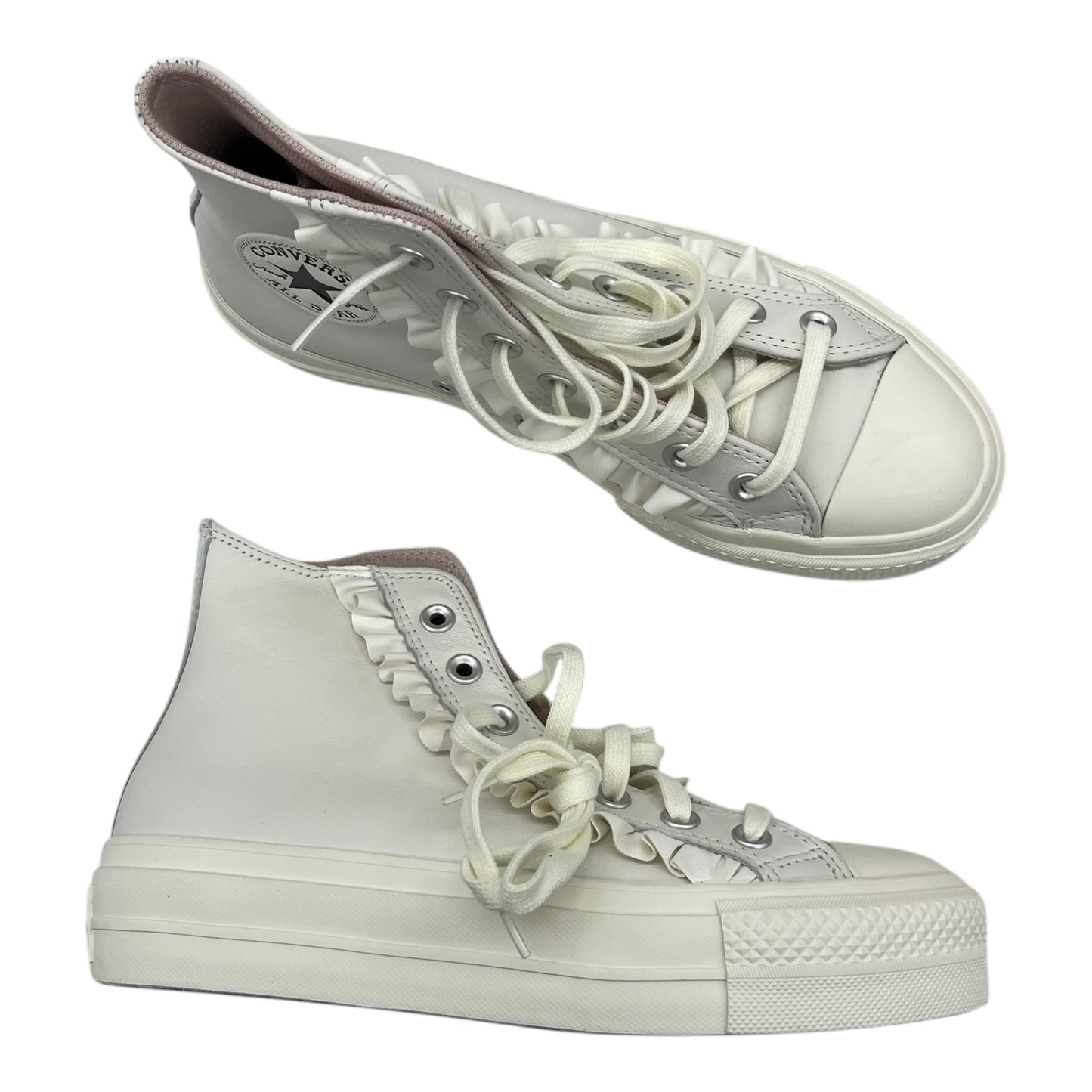 Shoes Sneakers By Converse In Cream, Size:7