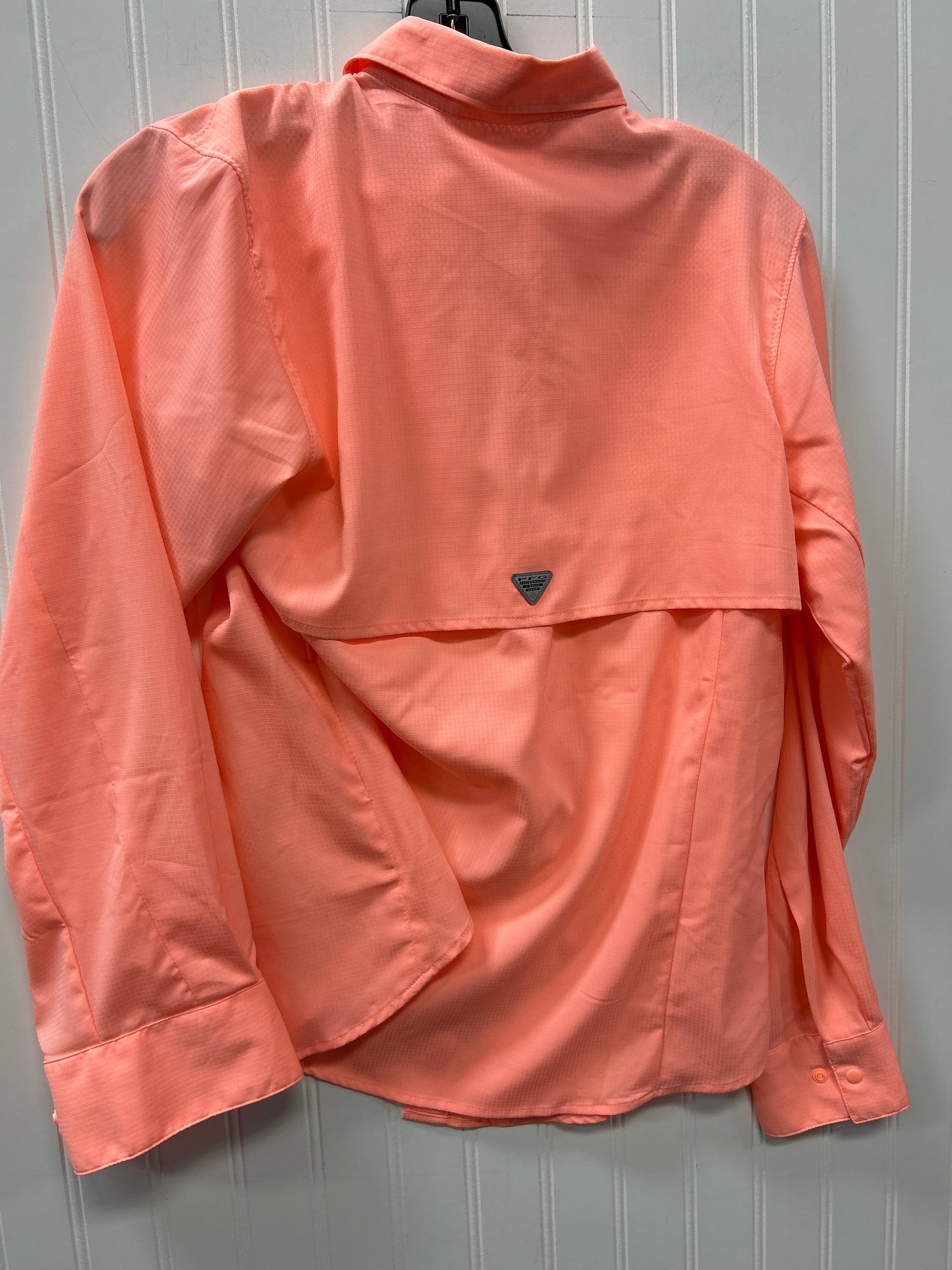 Top Ls By Columbia In Peach, Size:Xs