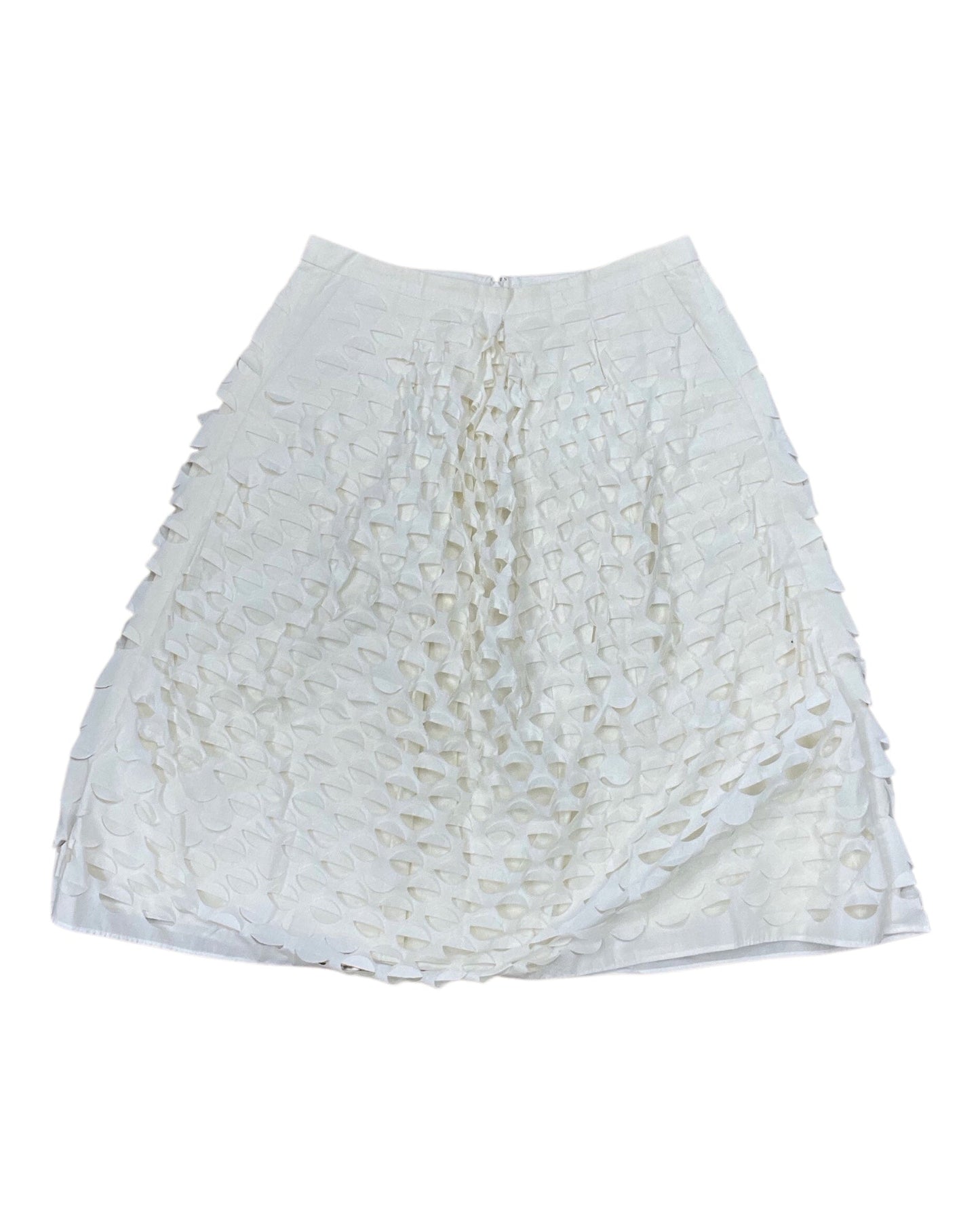 Skirt Midi By J. Crew In White, Size:4