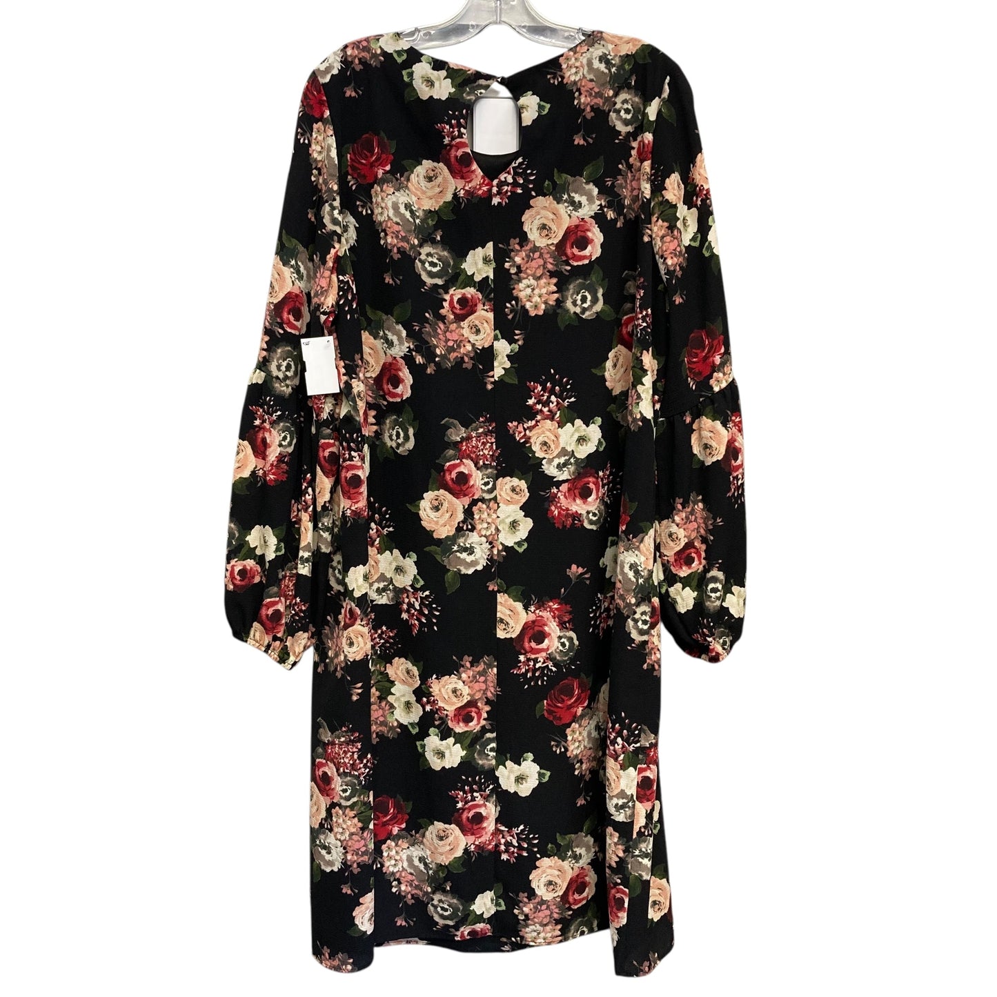 Dress Work By Tash & Sophie In Floral Print, Size:1X