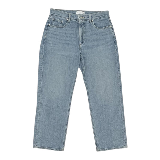 Jeans Straight By Loft In Blue Denim, Size:8