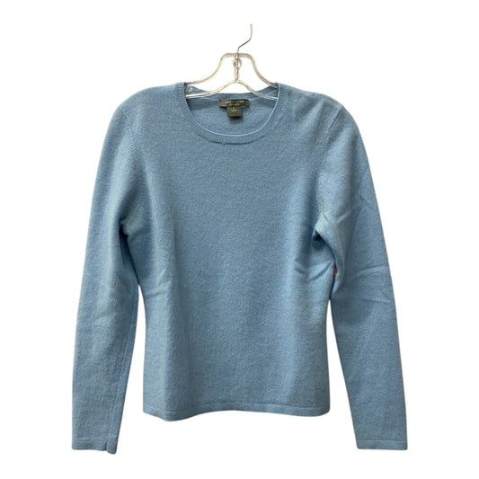 Sweater Cashmere By Ann Taylor In Blue, Size:L