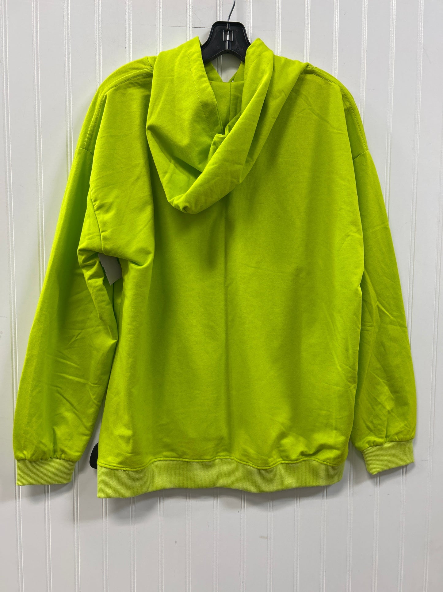 Sweatshirt Hoodie By Clothes Mentor In Green, Size:Xl