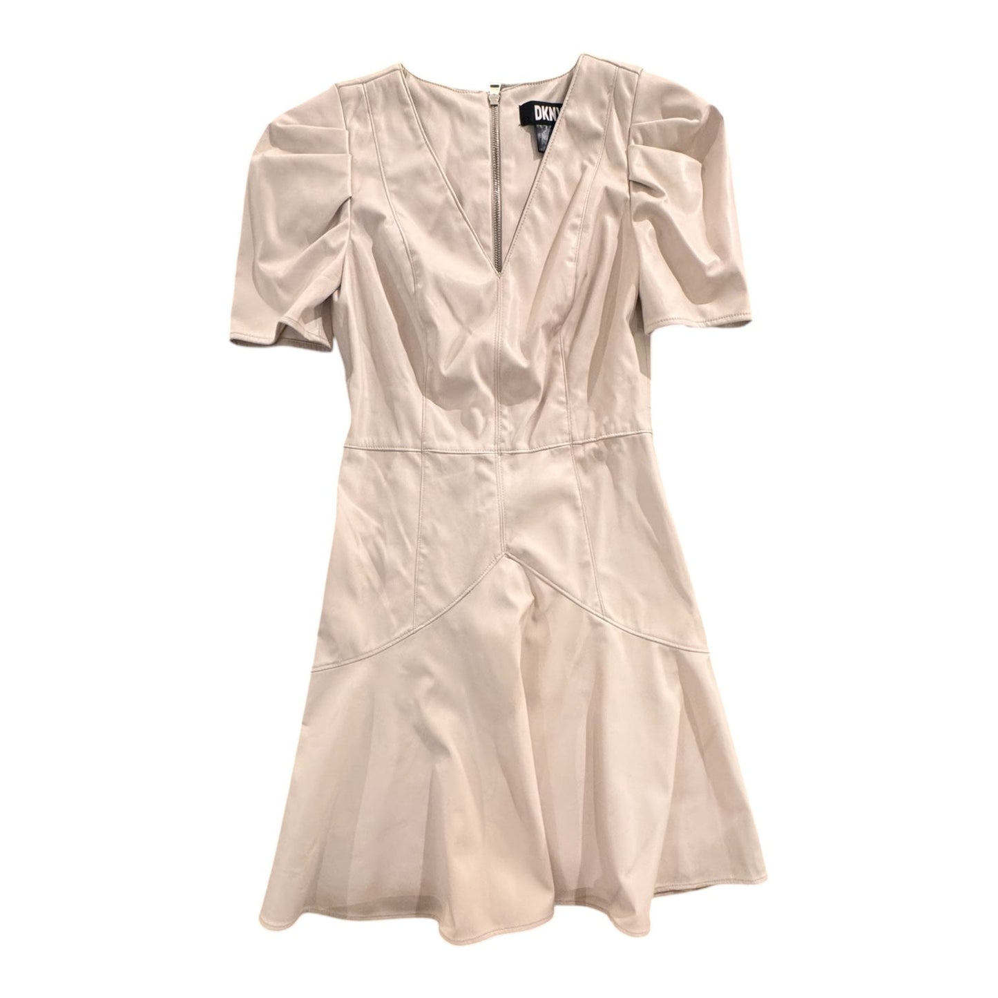 Dress Party Short By Dkny In Cream, Size:2