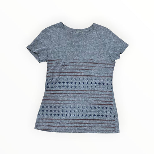 Top Ss By Eddie Bauer In Grey, Size:M