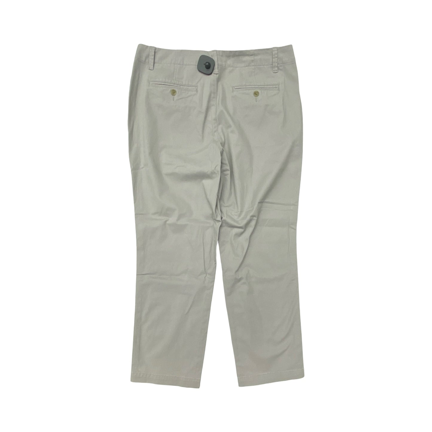 Pants Cropped By Lands End In Grey, Size:14