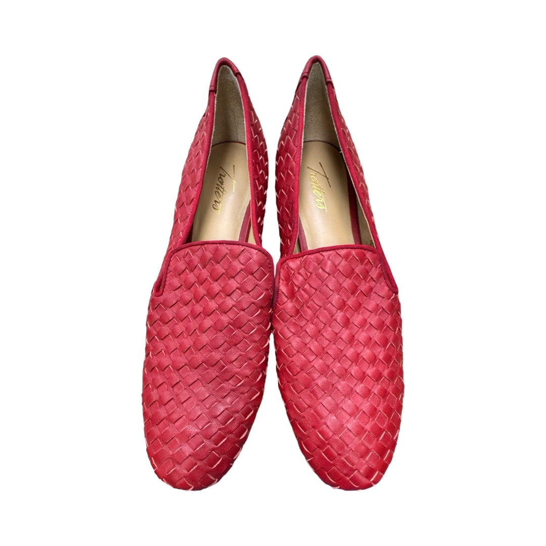 Shoes Flats By TROTTERS In Red, Size:9.5