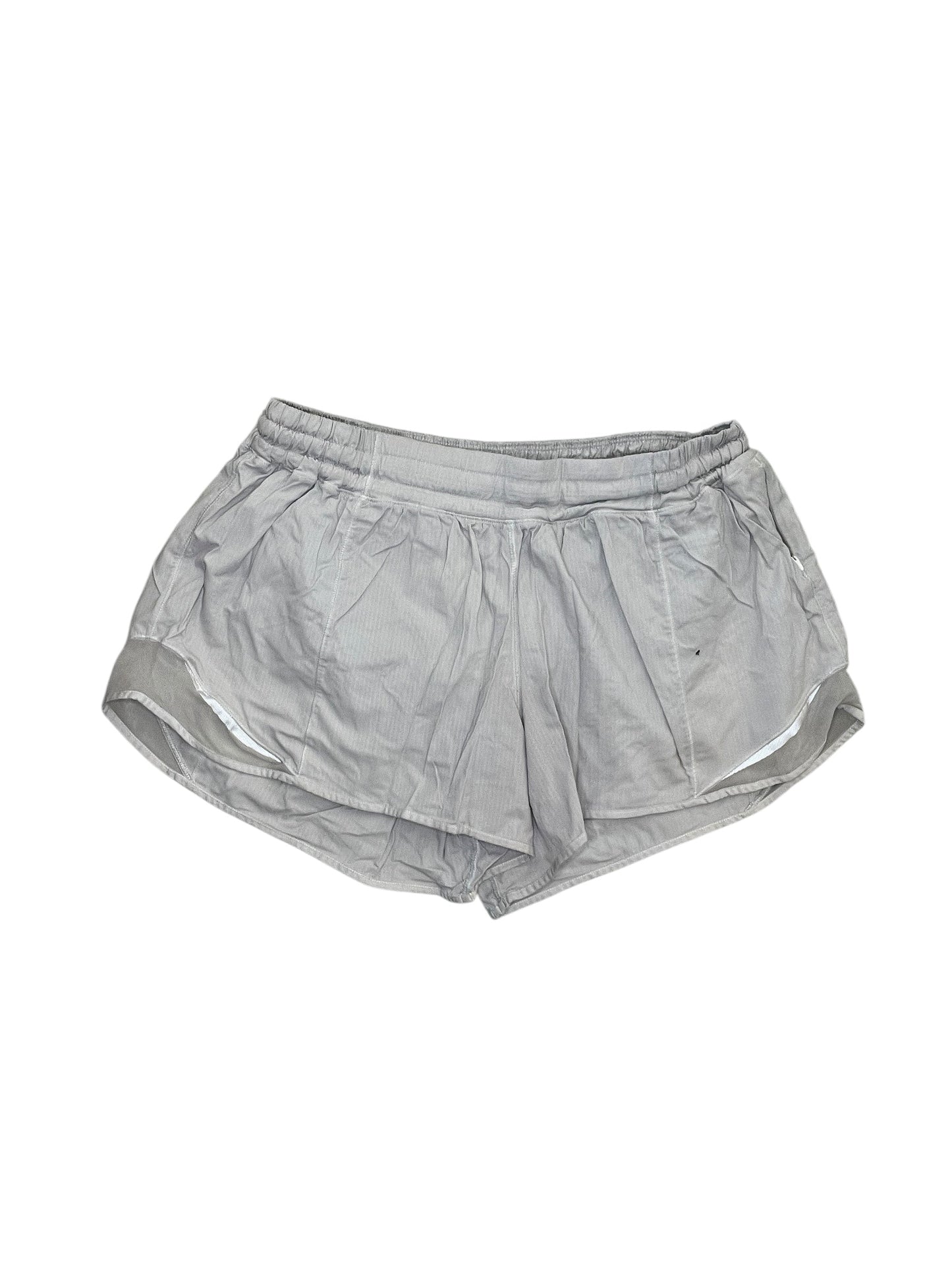 Athletic Shorts By Lululemon In Grey, Size:12L
