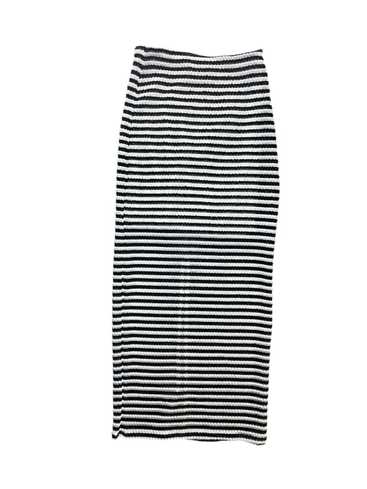 Skirt Midi By Le Lis In Striped Pattern, Size:Xs