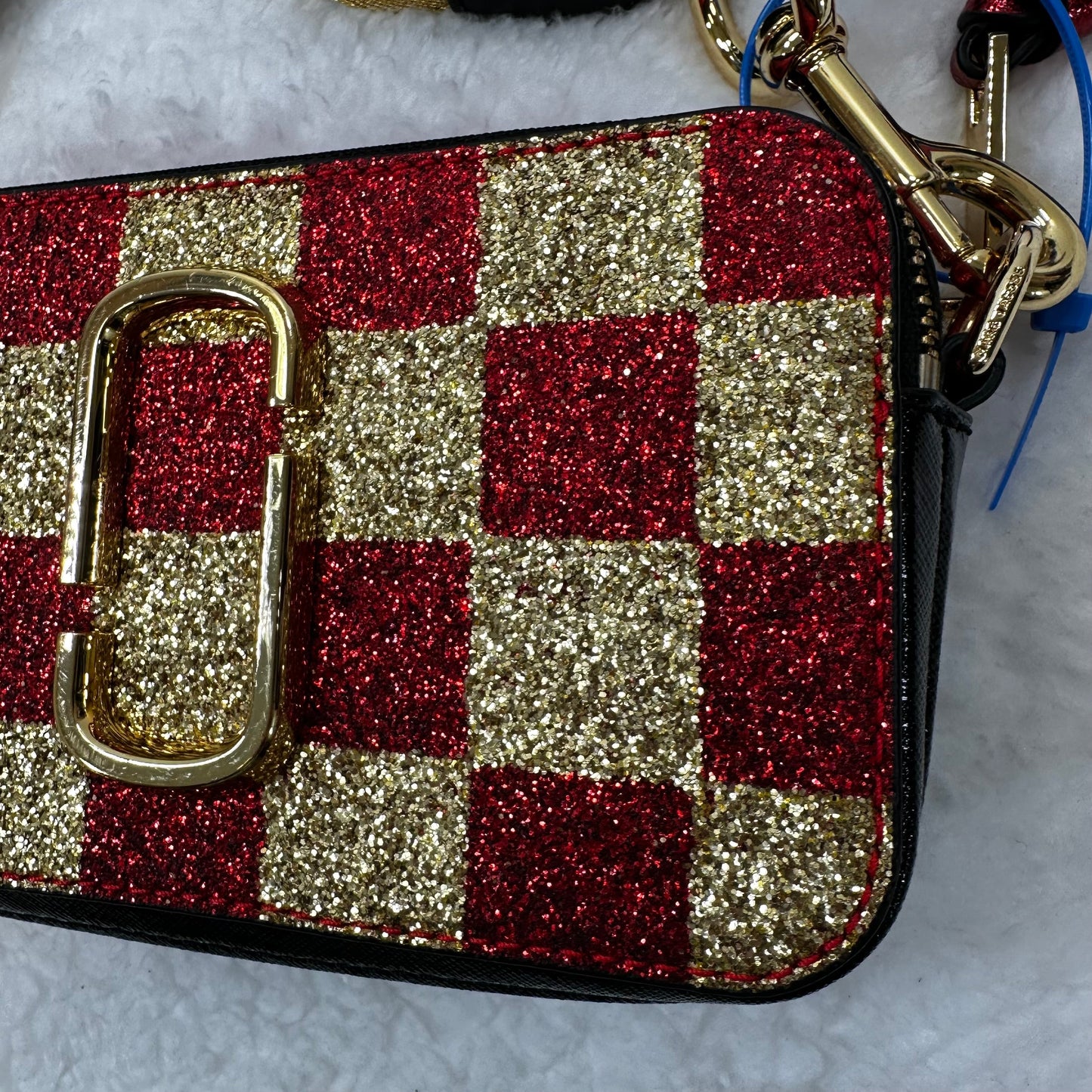 Checked Crossbody Designer Marc Jacobs, Size Small