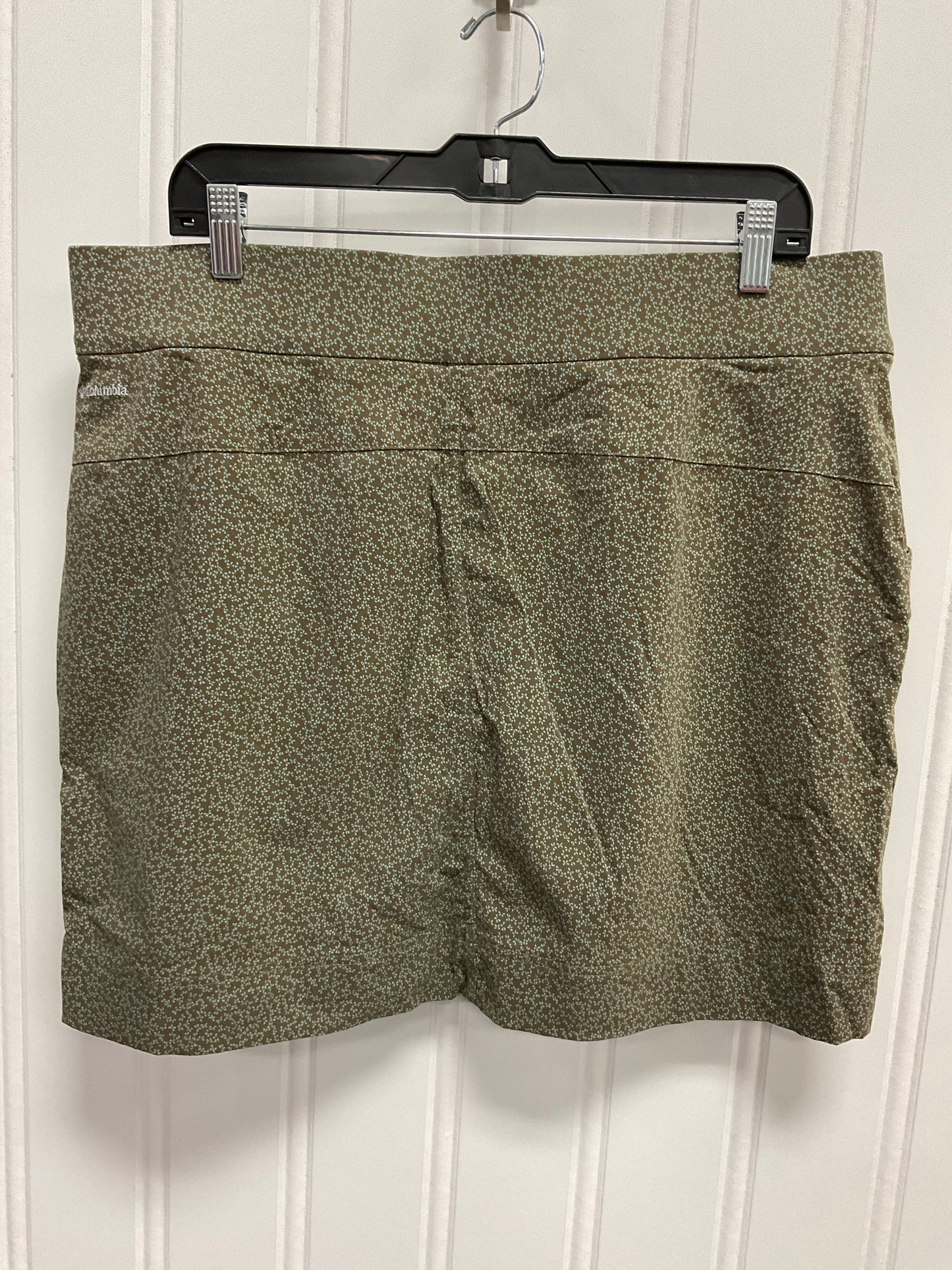 Skort By Columbia In Blue & Brown, Size:Xl