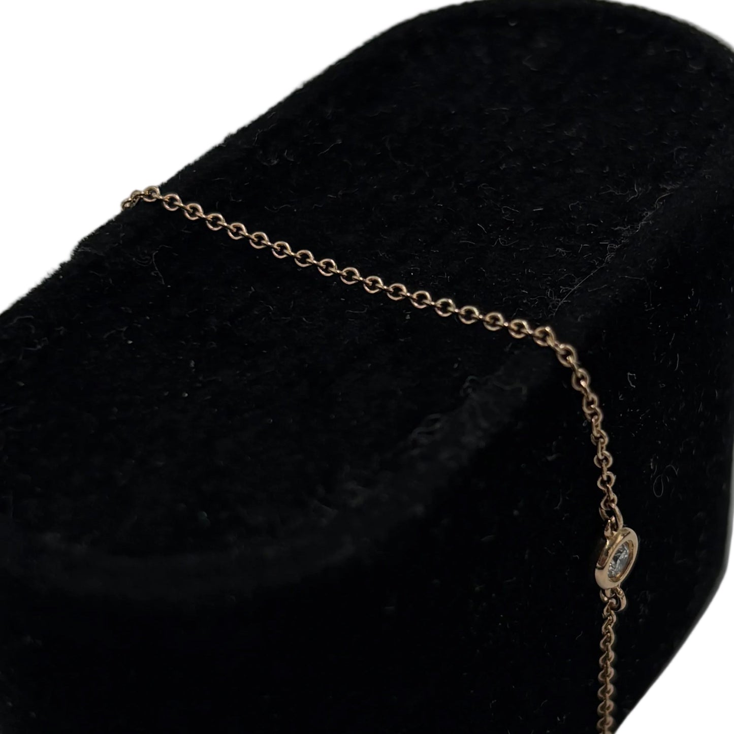 Tiffany & Company Diamond By The Yard 18K Rose Gold Luxury Bracelet