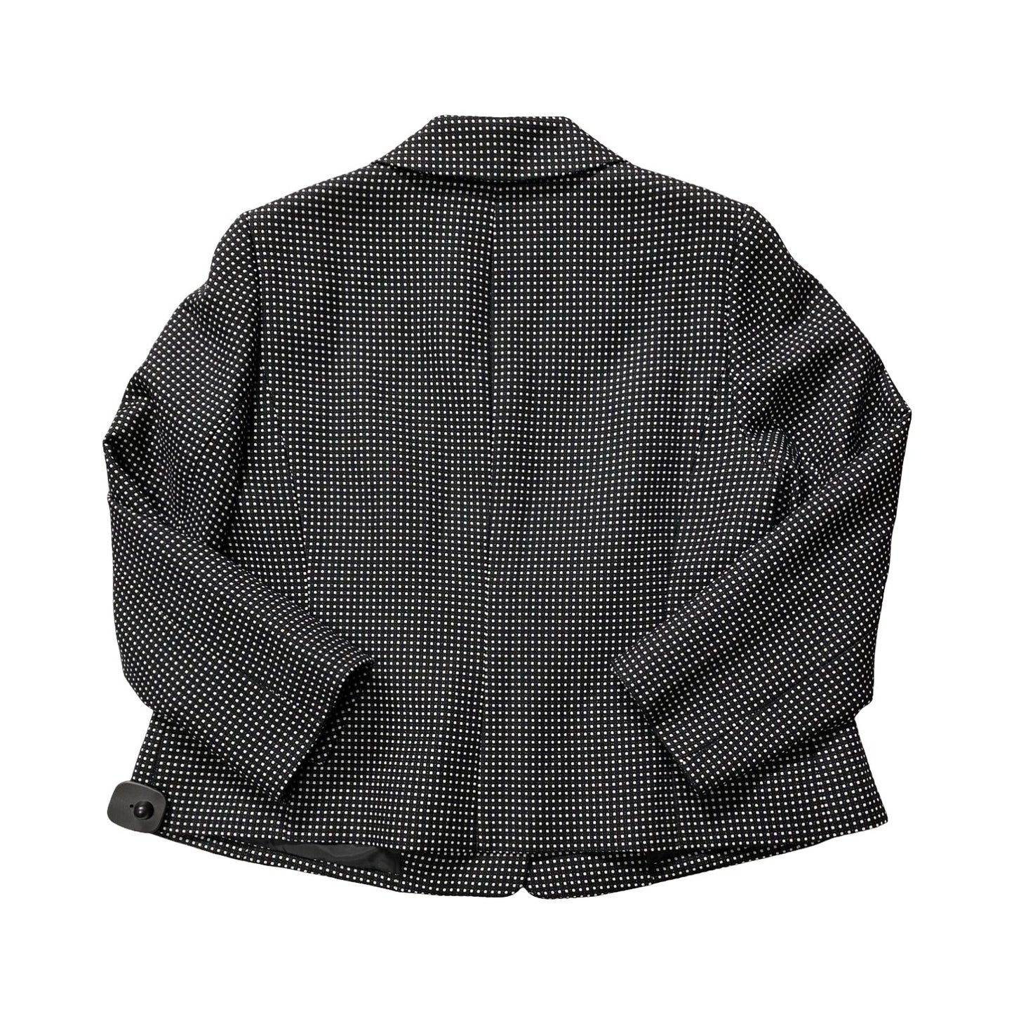 Blazer By Le Suit In Black & White, Size:16