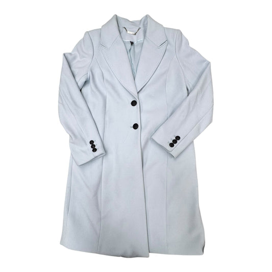 Coat Trench Coat By White House Black Market In Blue, Size:M