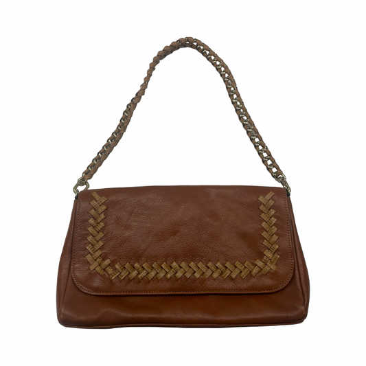 Handbag Leather By Antonio Melani In Brown, Size:Large