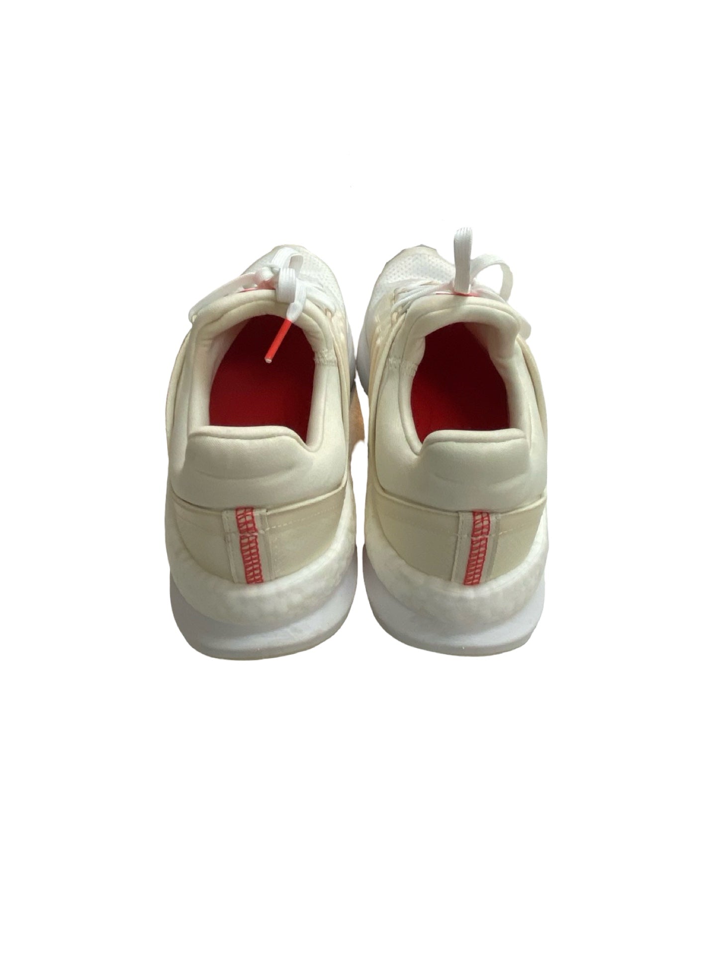 Shoes Athletic By Adidas In Cream & Red, Size:8.5