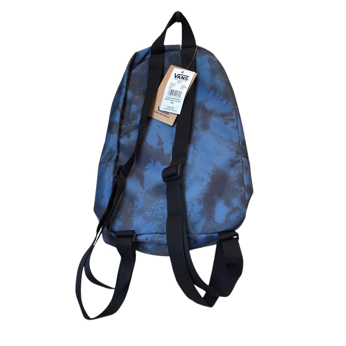 Backpack By Vans In Black & Blue, Size:Small