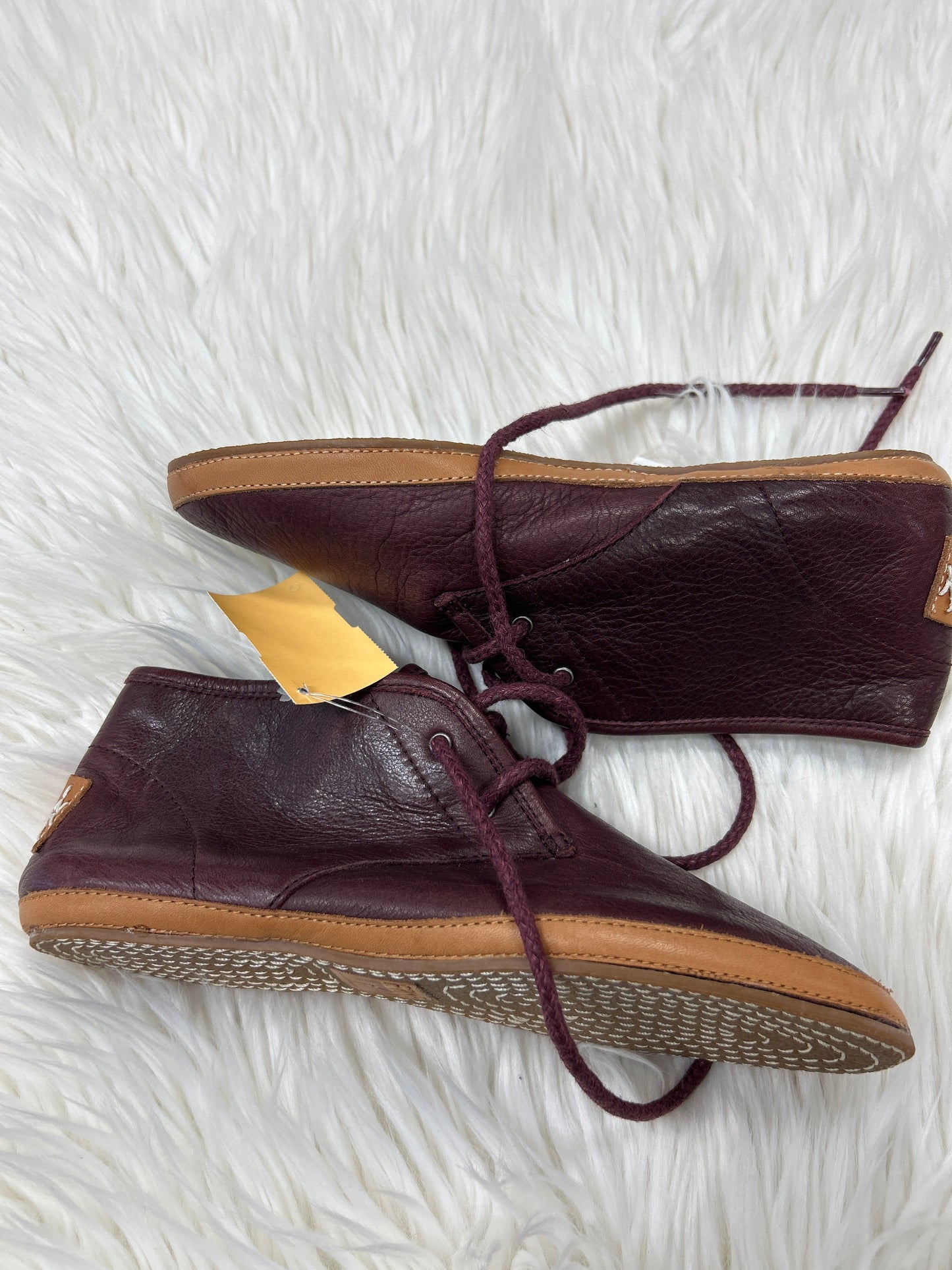 Shoes Designer By Frye In Maroon, Size:6.5