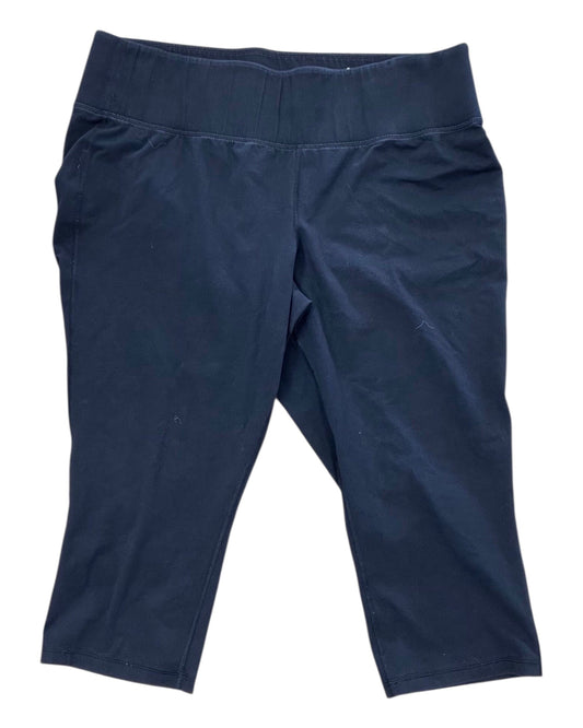 Athletic Capris By Lane Bryant In Black, Size:3X