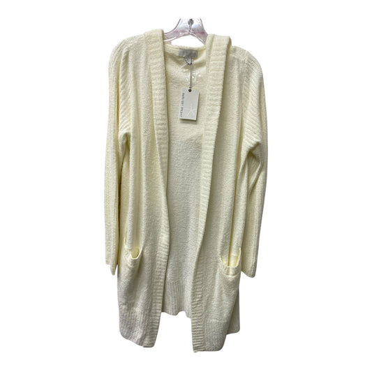 Sweater Cardigan By Barefoot Dreams In Cream, Size:M