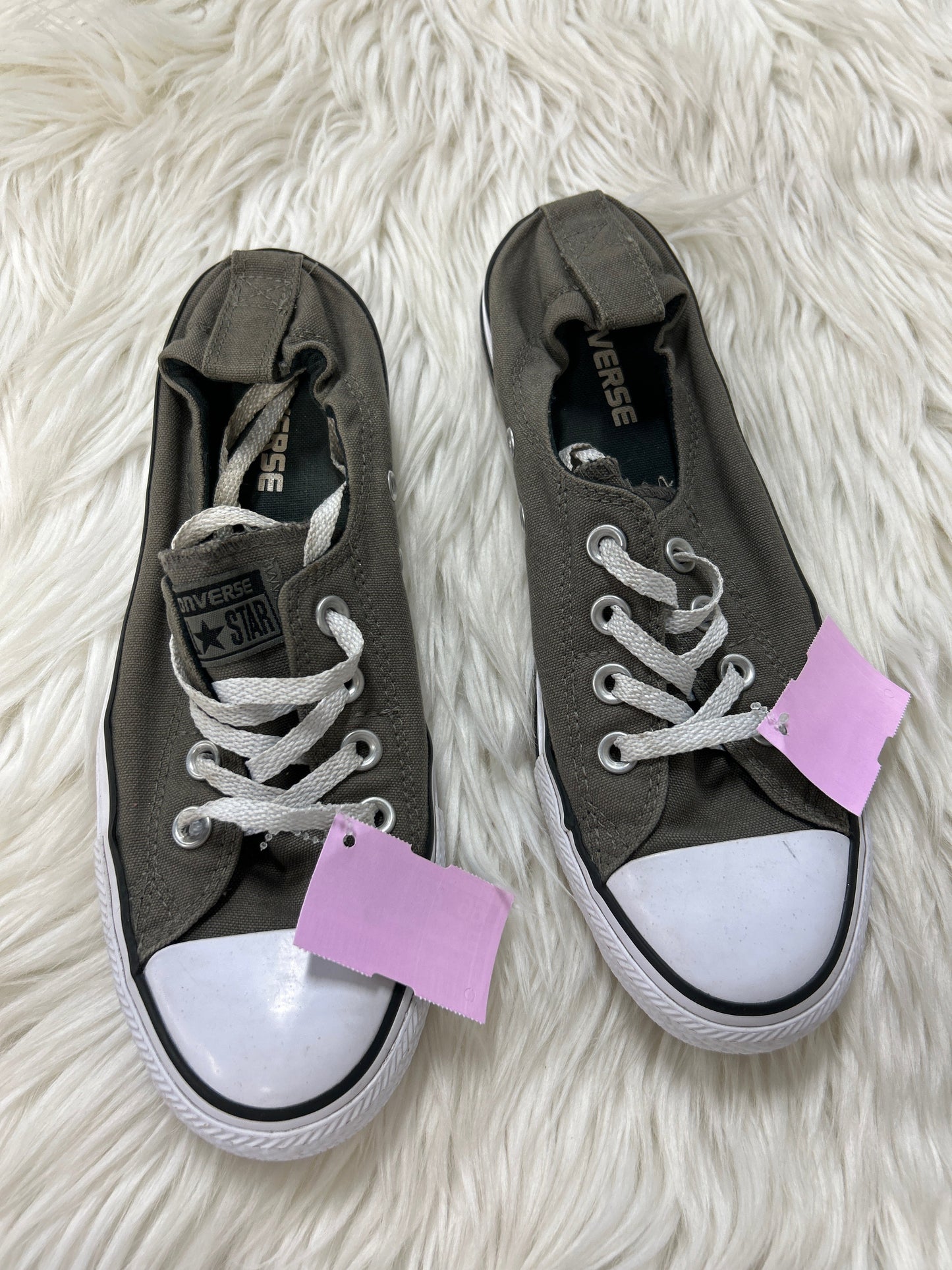 Shoes Sneakers By Converse In Taupe, Size:8