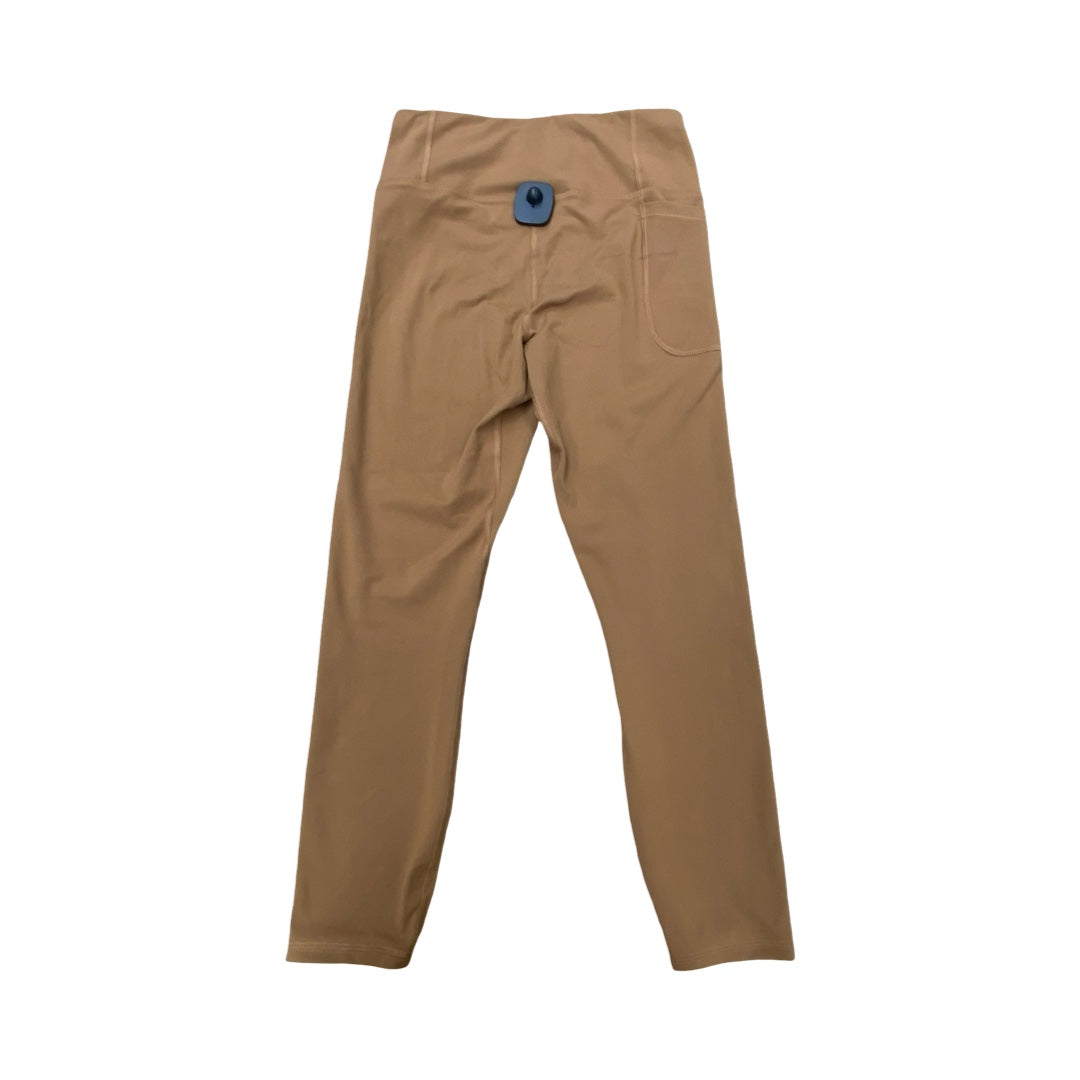 Athletic Leggings By Under Armour In Brown, Size:M