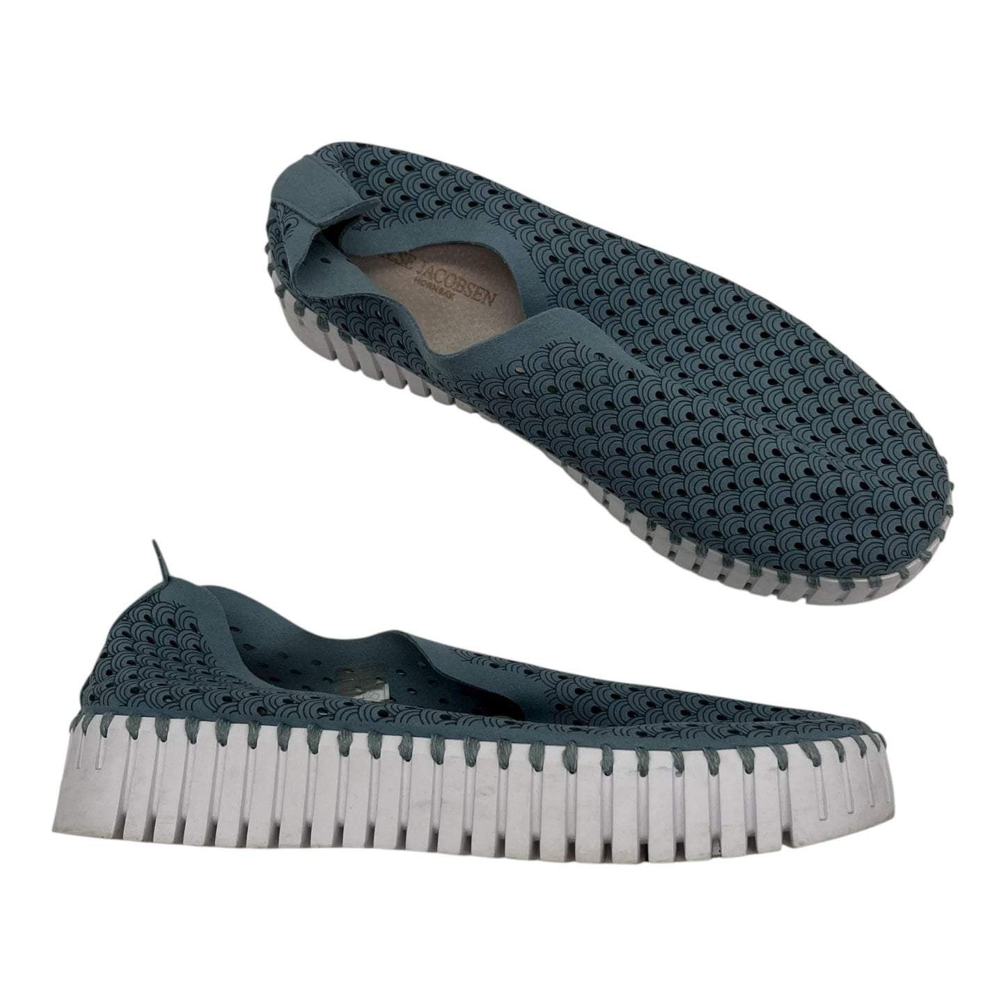 Shoes Flats By Clothes Mentor In Blue, Size:8.5