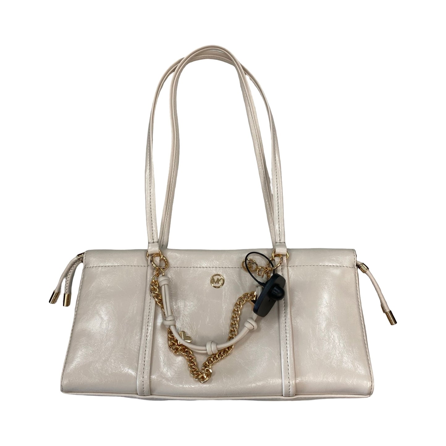 Handbag Designer By Michael Kors In Cream, Size:Medium