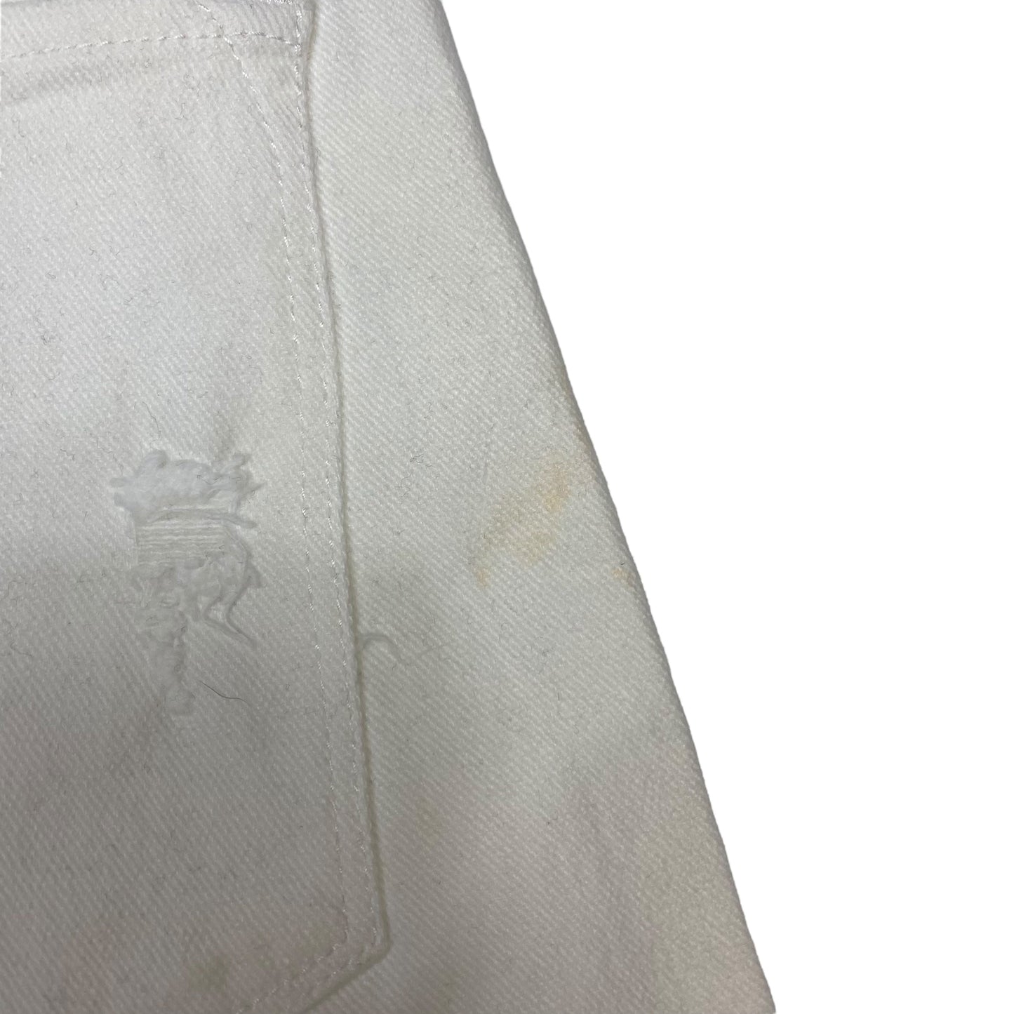 SHORTS by DEAR JOHN in WHITE DENIM, Size:2