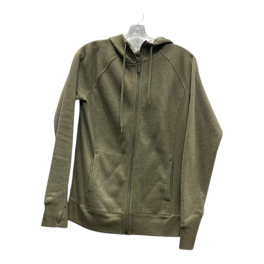 Athletic Jacket By Tek Gear In Green, Size:M