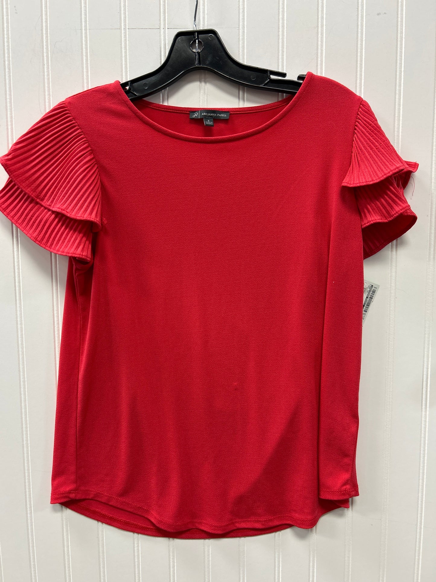 Top Ss By Adrianna Papell In Red, Size:S