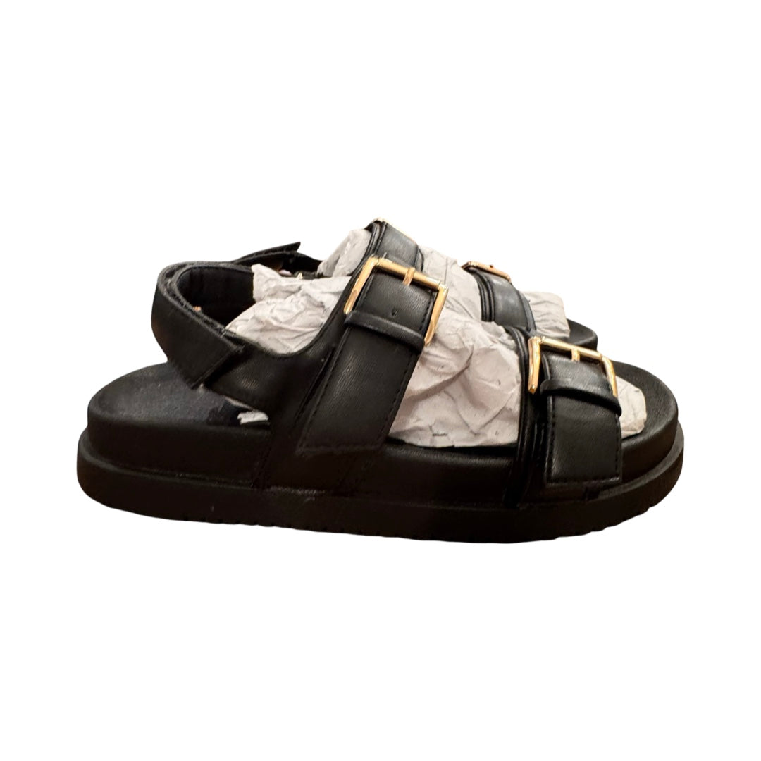 Sandals Flats By Madden Girl In Black, Size:7