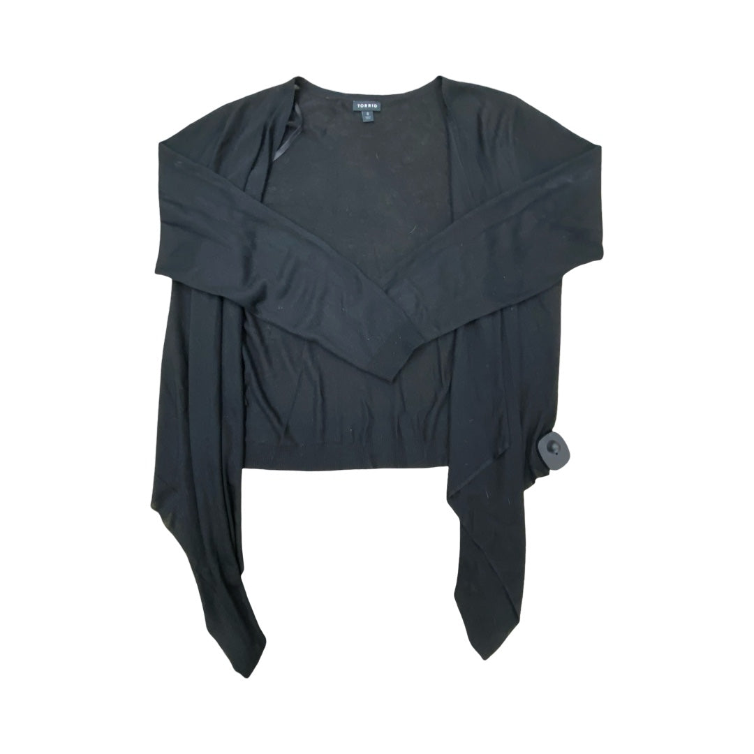Sweater Cardigan By Torrid In Black, Size:L