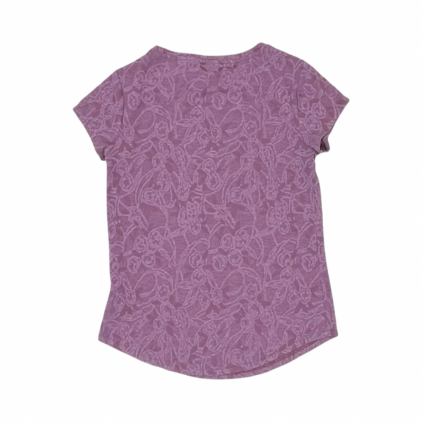 Top Ss By Simply Vera In Purple, Size:Xs