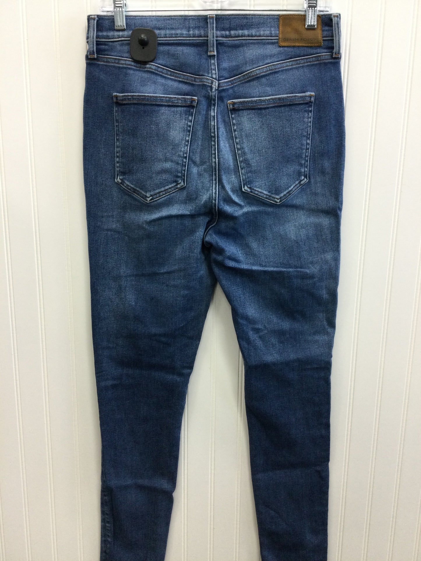 Jeans Skinny By Cmc In Blue Denim, Size:12