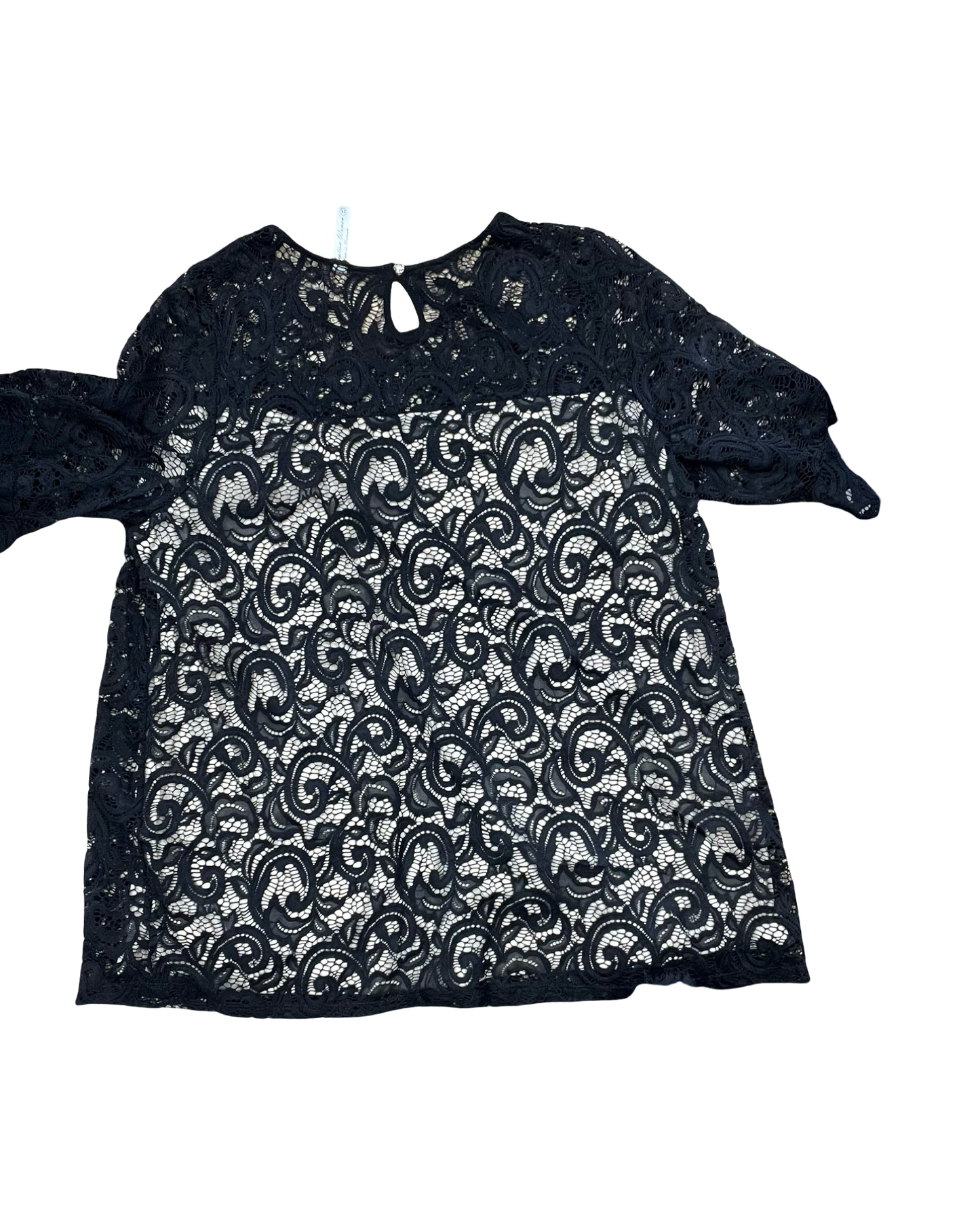 Top Ss By Love Scarlett In Black, Size:2X