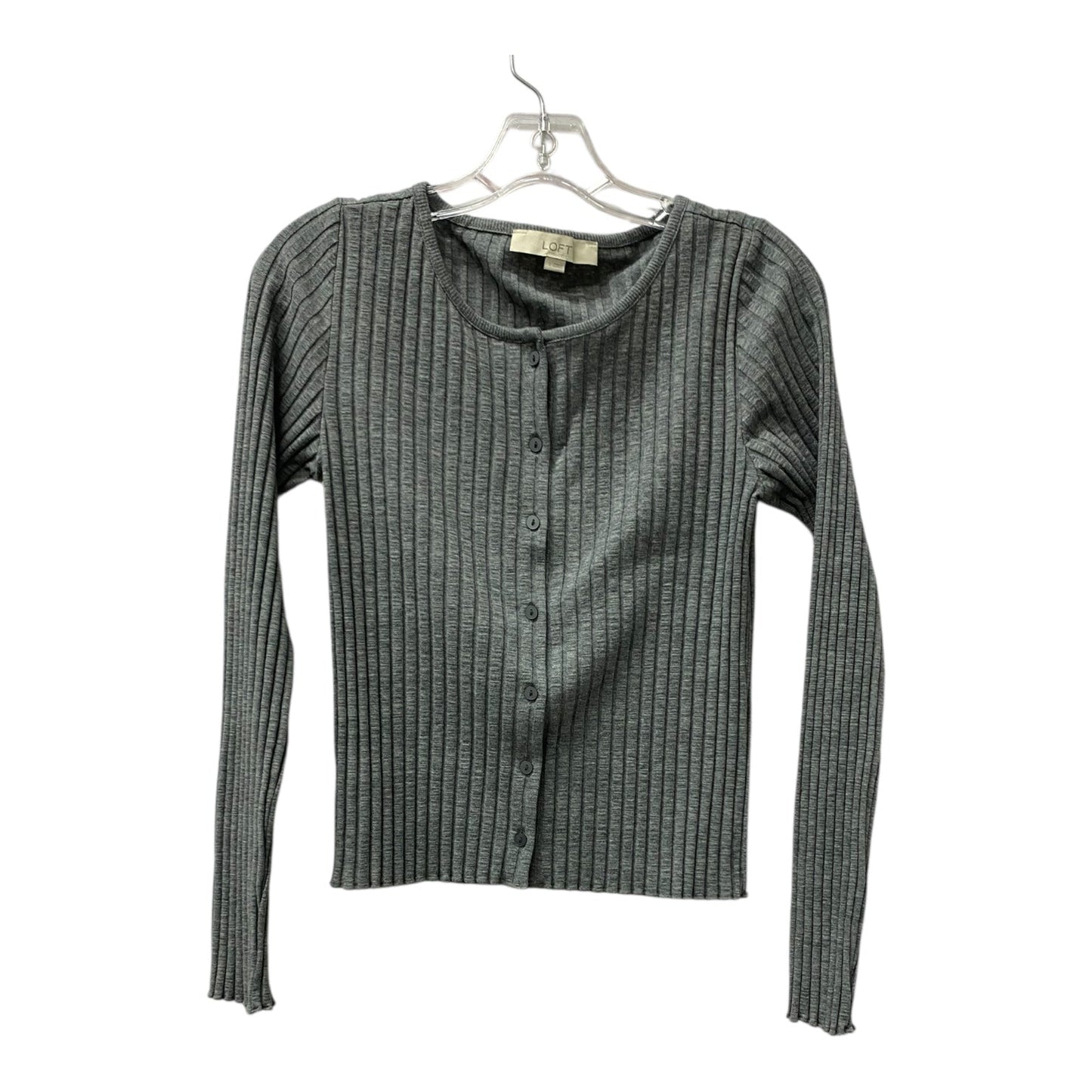 Top Ls By Loft In Grey, Size:S