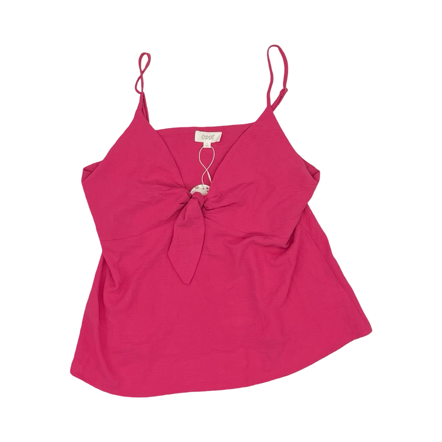 Blouse Sleeveless By Oddi In Pink, Size:L