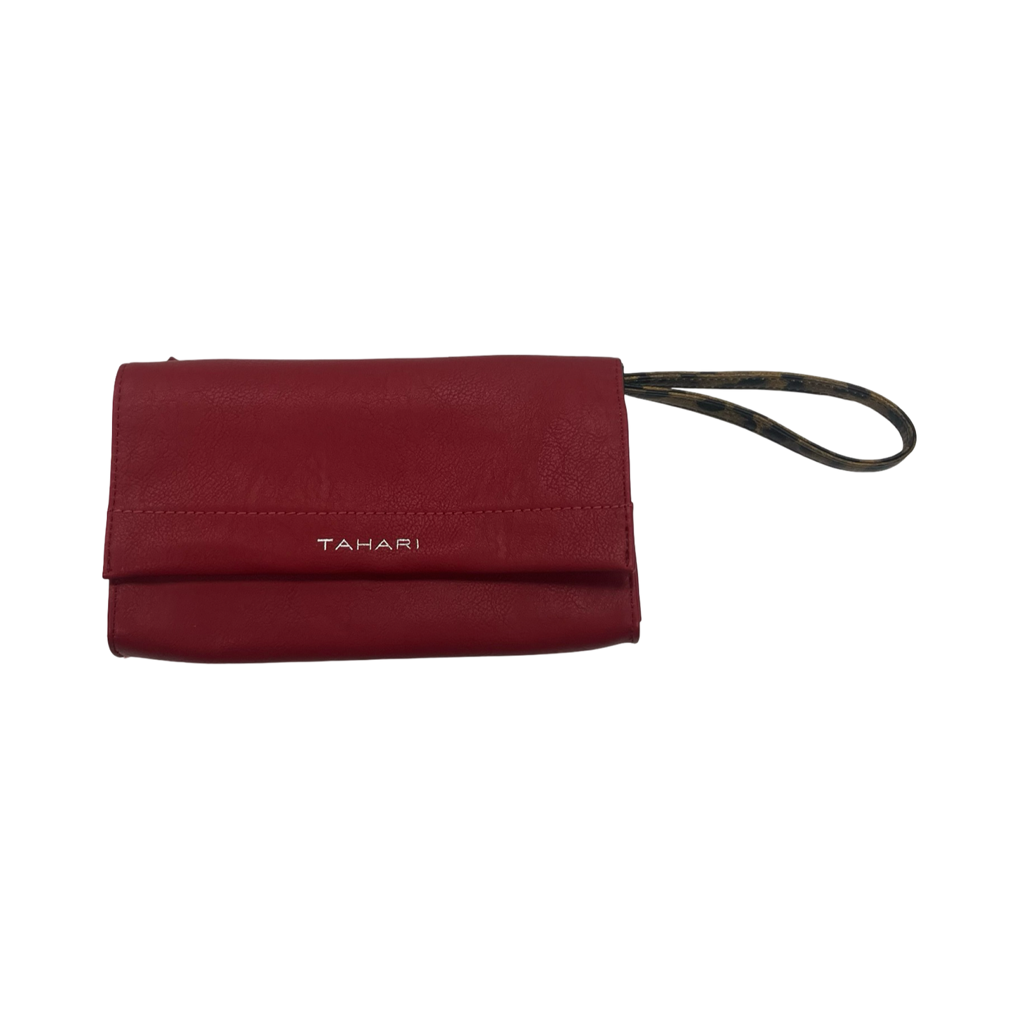 Wallet By Tahari In Red, Size:Large