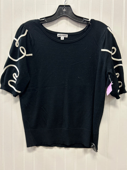 Top Ss By Kathy Ireland In Black, Size:M