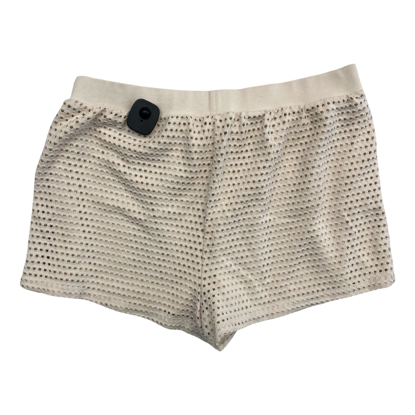 Shorts By C And C In Cream, Size:Xl