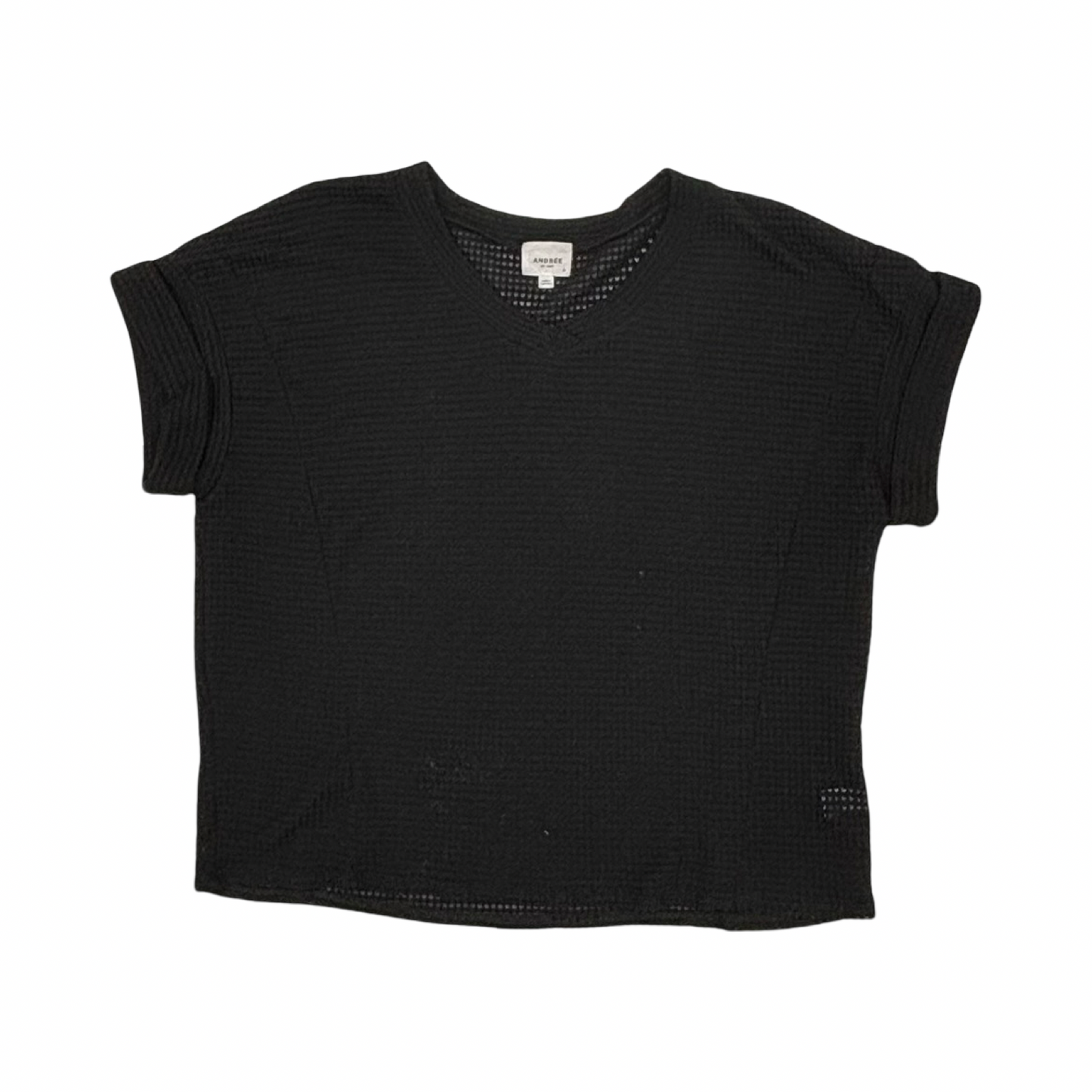 Top Ss By Andree By Unit In Black, Size:1X